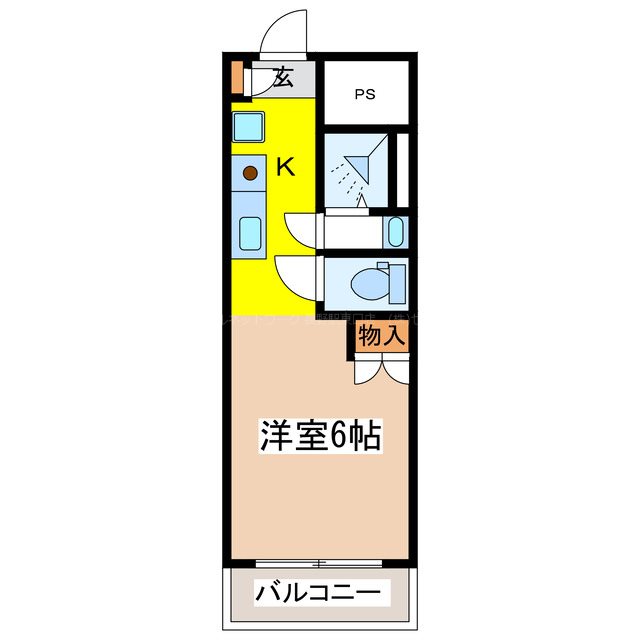 ヴァンカートルの間取り