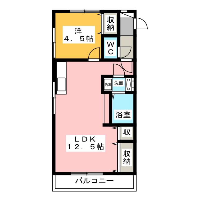 プチハウス石原の間取り