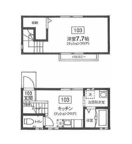 東京都世田谷区代田５（アパート）の賃貸物件の間取り