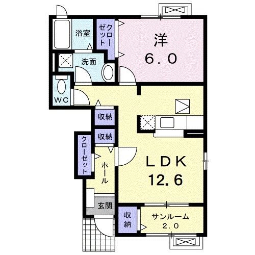 ビアンヴェニュ_間取り_0