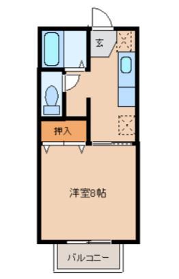 トゥインクルコート文化町12番館の間取り