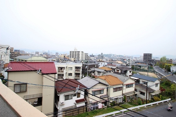 【広島市南区旭のマンションの眺望】