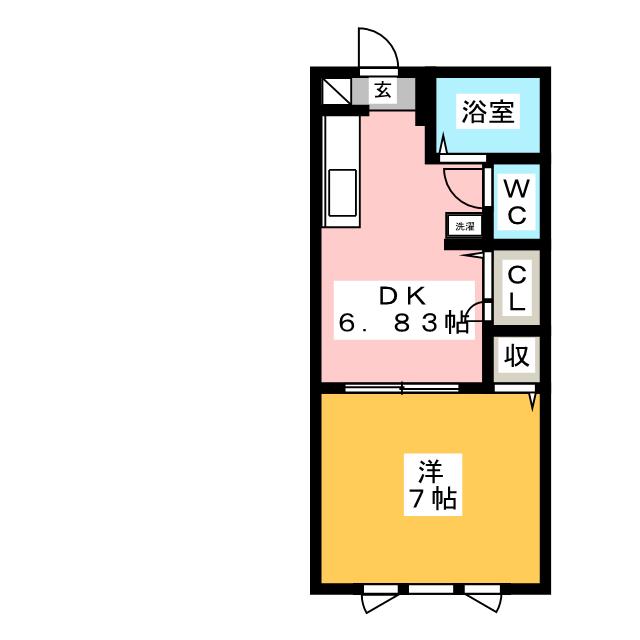 セジュール鴨宮の間取り