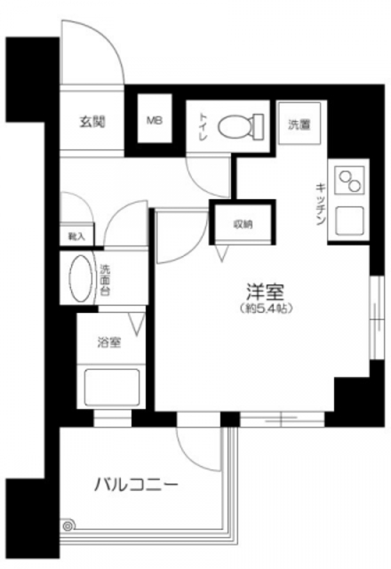 L-Flat田町の間取り