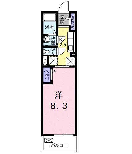 【イースト・パークの間取り】