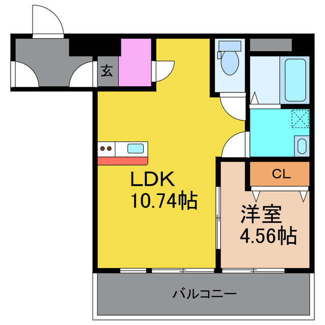 プレステージ多良見の間取り