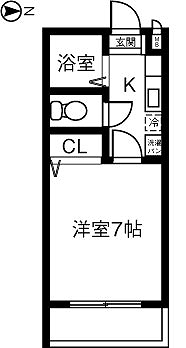 アルプスコートの間取り