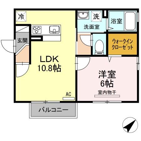 クレールコートIIの間取り