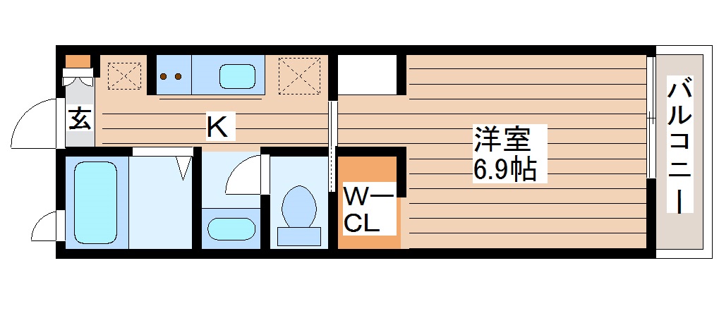 スカイシティBの間取り