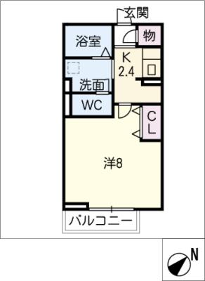 エルロードIの間取り