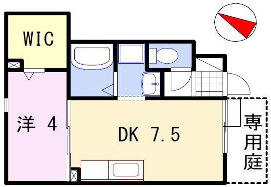 レグルス英賀保の間取り