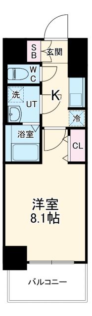 S-RESIDENCE堀田North IIの間取り