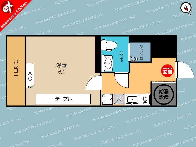 チサンマンション大川前の間取り