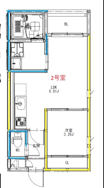 REGALEST花園の間取り