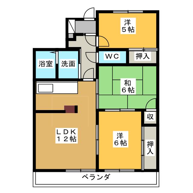 マンションＦＴＹの間取り