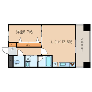 足立区東伊興のマンションの間取り