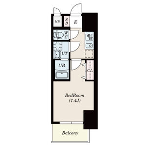 S-RESIDENCE堀田Northの間取り