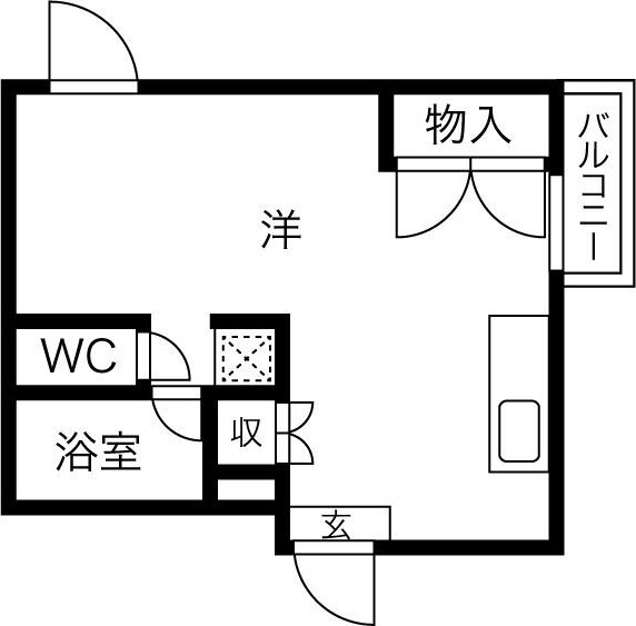 名古屋市千種区大島町のマンションの間取り