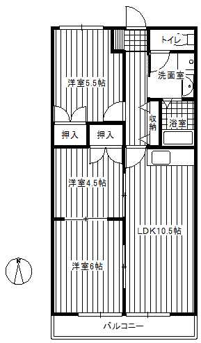 BEVERY HILLSの間取り