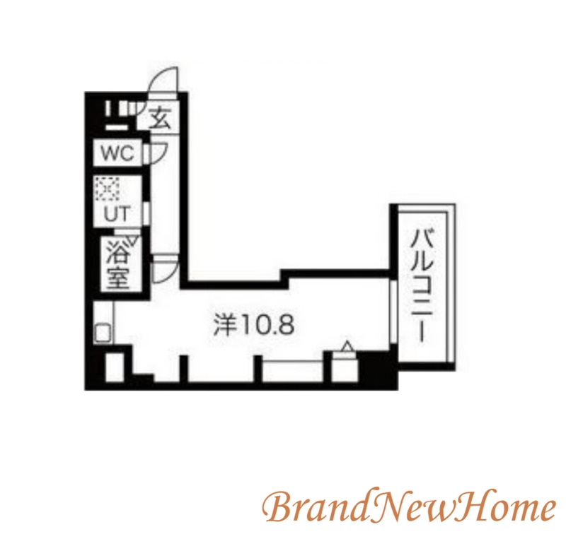 堺市堺区神明町西のマンションの間取り