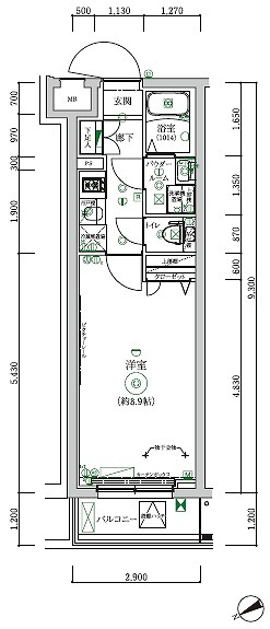 ＲＥＬＵＸＩＡ板橋三園の間取り