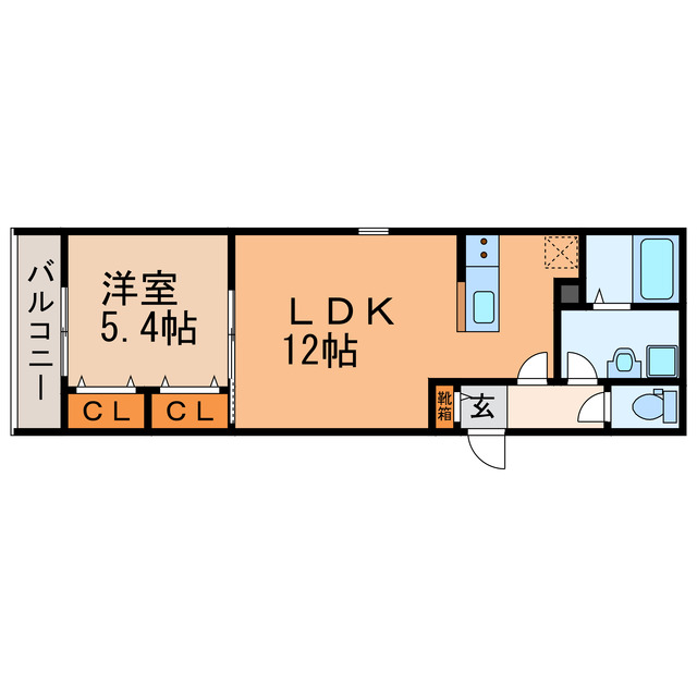 【ジーメゾン上条町リアリスの間取り】