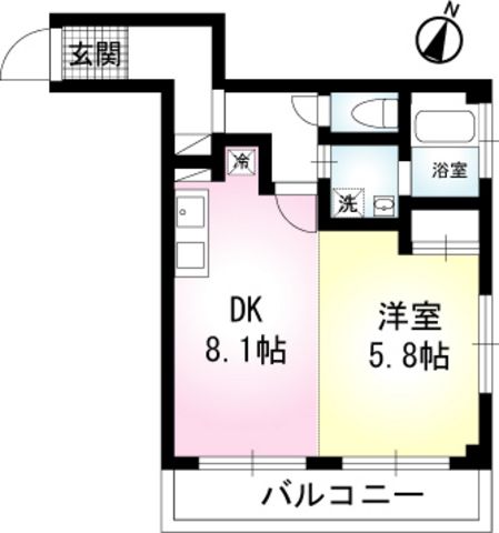 ＲｅｎｏＣｏｕｒｔ　ＩＺＵＭＩの間取り