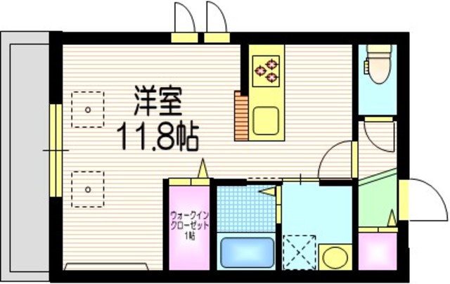 Ｃｉｅｌｏ明原　シエロアケハラの間取り