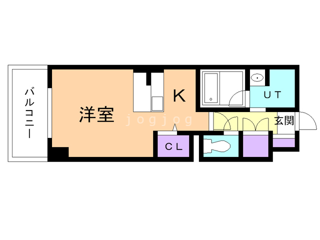 ホーリーフォート南平岸の間取り