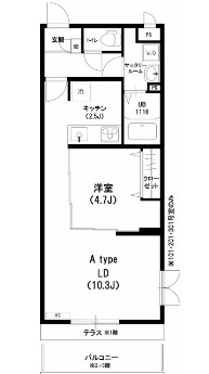 リブリ・HANA2012の間取り