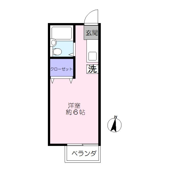 カーサ屏風浦の間取り