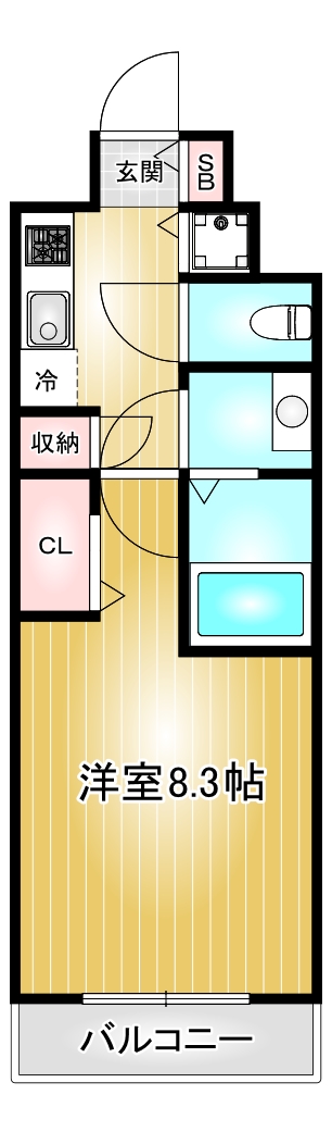 プレサンス錦ラウムの間取り