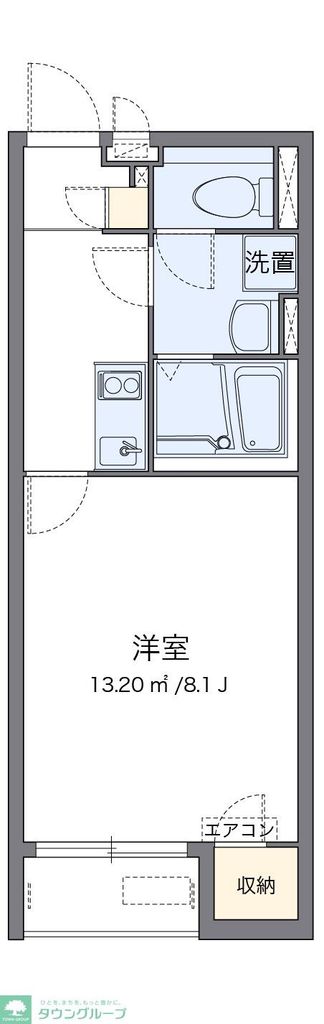 クレイノモアナルア　ドエルの間取り