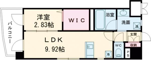 ざ・紫川さくら通りの間取り