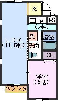 ラパン・ドゥーの間取り