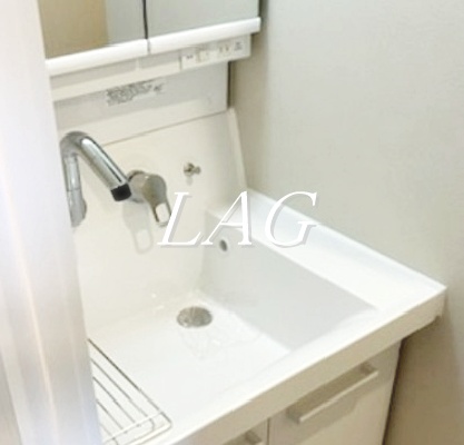 洗面設備　洗面台です。