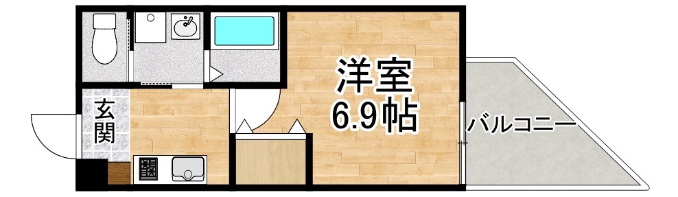 ALEGRIA大津の間取り