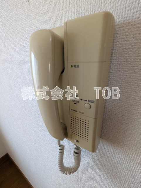 セキュリティ　※クリーニング中の撮影※