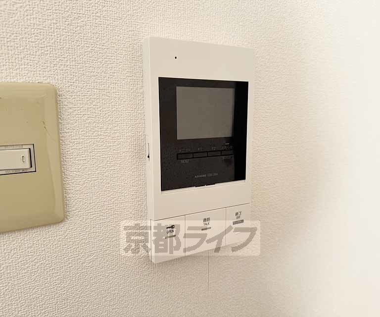 セキュリティ　モニター付きで安心・