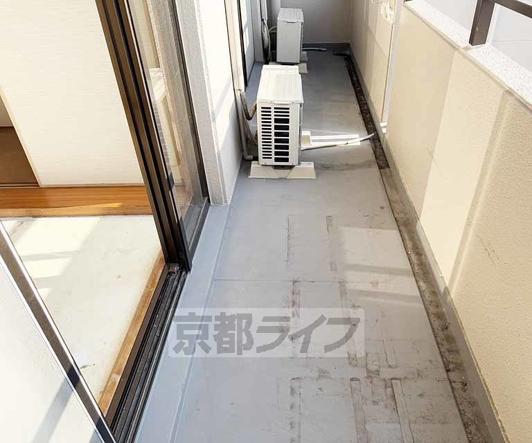 バルコニー　広々としたベランダです！