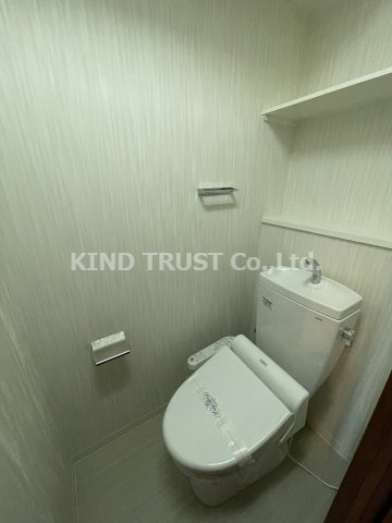 トイレ　ゆったりとした空間のトイレです