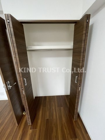 収納　たっぷりとした収納スペースです