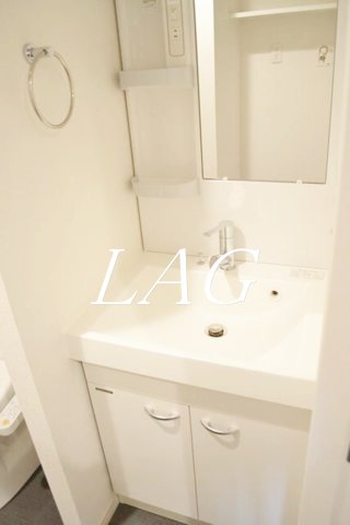 洗面設備　洗面台です。