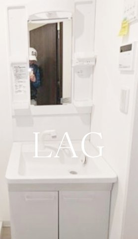 洗面設備　洗面台です。