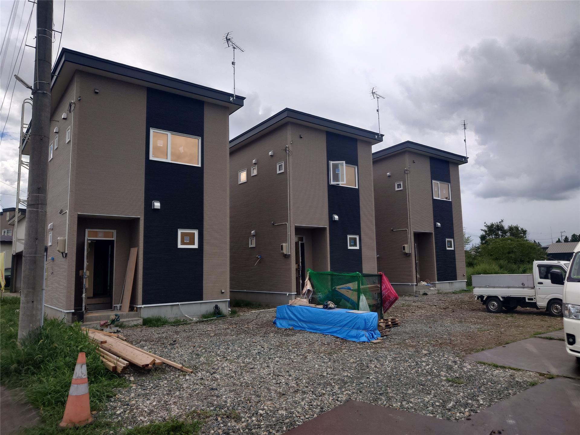 建物外観　外観※建築途中※