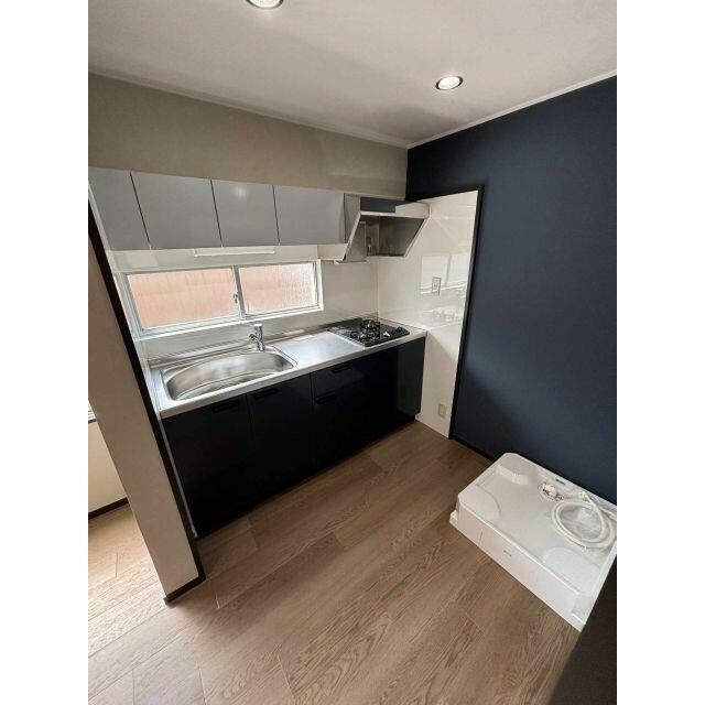 キッチン　システムキッチン（2口ガスコンロ）