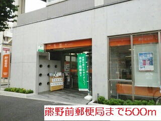 郵便局　熊野前郵便局（郵便局）まで500m