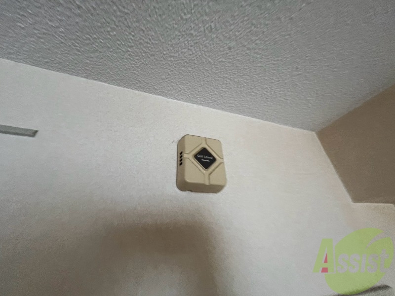 セキュリティ　来客時にはこちらのチャイムが鳴りますよ。