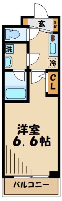 MAXIV百合ヶ丘の間取り写真