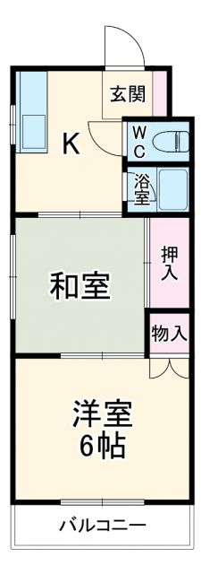 コーポラス志村の間取り写真